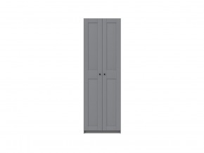 2.06.01.040.4 МАКС шкаф 2 двери 75х38х233 серый RU в Ноябрьске - noyabrsk.ok-mebel.com | фото 3