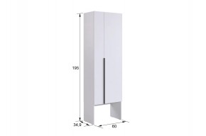 БАСКО Прихожая К8 (графит) в Ноябрьске - noyabrsk.ok-mebel.com | фото 3