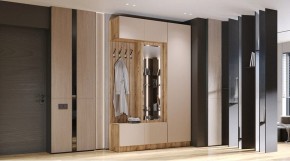 БАВАРИЯ Прихожая (дуб вотан/кашемир) в Ноябрьске - noyabrsk.ok-mebel.com | фото