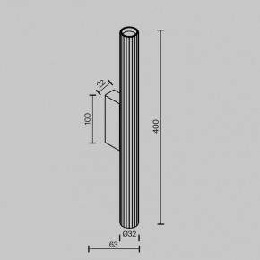 Бра Maytoni Calipso C082WL-12W2.7K-B в Ноябрьске - noyabrsk.ok-mebel.com | фото 4