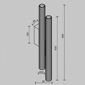Бра Maytoni Calipso C082WL-24W2.7K-W в Ноябрьске - noyabrsk.ok-mebel.com | фото 5