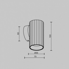 Бра Maytoni Calipso C106WL-01-GU10-B в Ноябрьске - noyabrsk.ok-mebel.com | фото 6