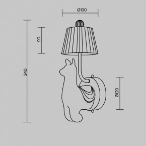Бра Maytoni Senor Alpaca MOD377WL-L6W3K в Ноябрьске - noyabrsk.ok-mebel.com | фото 9