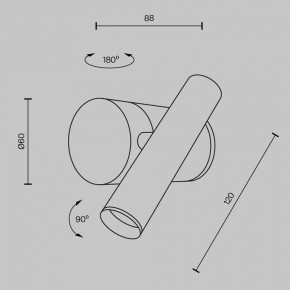 Бра Maytoni Utility MOD433WL-L3BS3K1 в Ноябрьске - noyabrsk.ok-mebel.com | фото 5