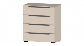 БРИТАНА Комод 4 ящика (кашемир) в Ноябрьске - noyabrsk.ok-mebel.com | фото