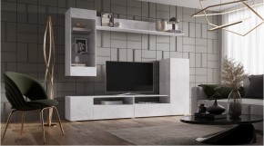 ДАЛЛАС Гостиная (модульная) цемент светлый в Ноябрьске - noyabrsk.ok-mebel.com | фото