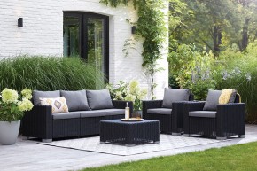 Диван Калифорния 3-х местный (California 3 Sofa), графит в Ноябрьске - noyabrsk.ok-mebel.com | фото 3