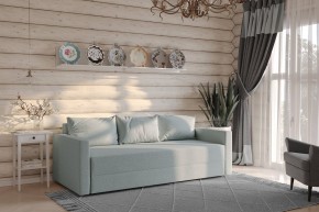 Диван-кровать Вало мятно-серый, ткань рогожка в Ноябрьске - noyabrsk.ok-mebel.com | фото 2