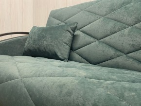 Диван Престиж-16 (НПБ+МДФ) велюр Sensey bottle green в Ноябрьске - noyabrsk.ok-mebel.com | фото 6