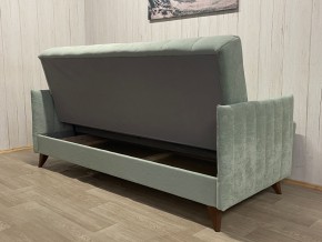 Диван Престиж-3 (НПБ) велюр Sensey mist green в Ноябрьске - noyabrsk.ok-mebel.com | фото 4