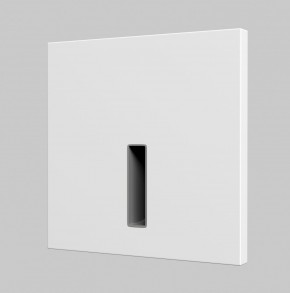 DK1030-WH Светильник встраиваемый в стену, IP 20, LED 3000K, 3 Вт, белый, алюминий в Ноябрьске - noyabrsk.ok-mebel.com | фото