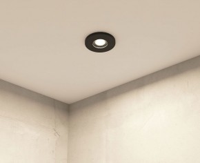 DK2036-BK Встраиваемый светильник влагозащ., IP 44, до 15 Вт, GU10, LED, черный, алюминий в Ноябрьске - noyabrsk.ok-mebel.com | фото 7