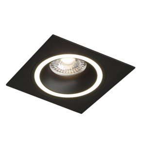 DK2061-BK Встраиваемый светильник IP 20, до 15 Вт, GU10, LED, черный, алюминий в Ноябрьске - noyabrsk.ok-mebel.com | фото