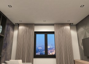 DK2061-BK Встраиваемый светильник IP 20, до 15 Вт, GU10, LED, черный, алюминий в Ноябрьске - noyabrsk.ok-mebel.com | фото 3
