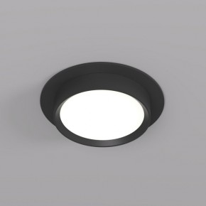 DK2090-BK Встраиваемый светильник FLAT, IP 20, до 15 Вт, GX53, LED, черный, алюминий в Ноябрьске - noyabrsk.ok-mebel.com | фото