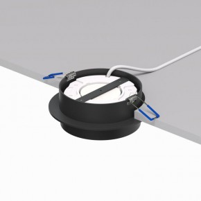 DK2090-BK Встраиваемый светильник FLAT, IP 20, до 15 Вт, GX53, LED, черный, алюминий в Ноябрьске - noyabrsk.ok-mebel.com | фото 4