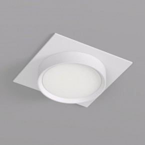 DK2091-WH Встраиваемый светильник FLAT, IP 20, до 15 Вт, GX53, LED, белый, алюминий в Ноябрьске - noyabrsk.ok-mebel.com | фото 2