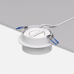 DK2100-WH Встраиваемый светильник NIKO, IP 20, до 15 Вт, GX53, LED, белый, акрил, алюминий в Ноябрьске - noyabrsk.ok-mebel.com | фото 4