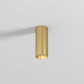 DK2615-SB Накладной светильник SHINE TUBE со светодиодом, D45*H115, IP20, 3000К, 7W, RA?90, сатинированная латунь, алюминий в Ноябрьске - noyabrsk.ok-mebel.com | фото 2