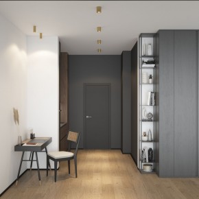 DK2615-SB Накладной светильник SHINE TUBE со светодиодом, D45*H115, IP20, 3000К, 7W, RA?90, сатинированная латунь, алюминий в Ноябрьске - noyabrsk.ok-mebel.com | фото 4