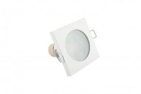 DK3014-WH Встраиваемый светильник влагозащ., IP 44, 50 Вт, GU10, белый, алюминий в Ноябрьске - noyabrsk.ok-mebel.com | фото 4