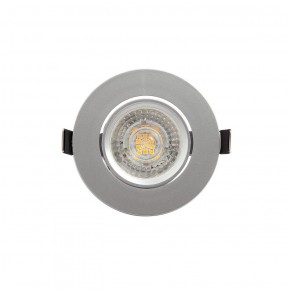 DK3020-CM Встраиваемый светильник, IP 20, 10 Вт, GU5.3, LED, серый, пластик в Ноябрьске - noyabrsk.ok-mebel.com | фото 1