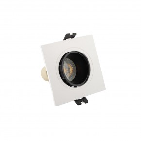DK3021-WB Встраиваемый светильник, IP 20, 10 Вт, GU5.3, LED, белый/черный, пластик в Ноябрьске - noyabrsk.ok-mebel.com | фото 2