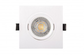 DK3021-WH Встраиваемый светильник, IP 20, 10 Вт, GU5.3, LED, белый, пластик в Ноябрьске - noyabrsk.ok-mebel.com | фото 2