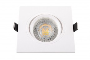 DK3021-WH Встраиваемый светильник, IP 20, 10 Вт, GU5.3, LED, белый, пластик в Ноябрьске - noyabrsk.ok-mebel.com | фото 3