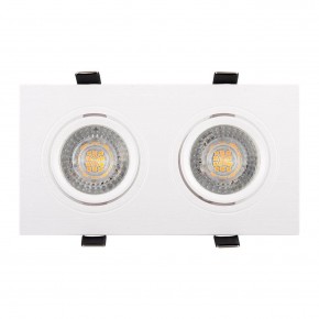 DK3022-WH Встраиваемый светильник, IP 20, 10 Вт, GU5.3, LED, белый, пластик в Ноябрьске - noyabrsk.ok-mebel.com | фото 2