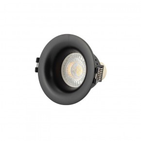 DK3024-BK Встраиваемый светильник, IP 20, 10 Вт, GU5.3, LED, черный, пластик в Ноябрьске - noyabrsk.ok-mebel.com | фото