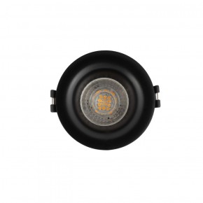 DK3024-BK Встраиваемый светильник, IP 20, 10 Вт, GU5.3, LED, черный, пластик в Ноябрьске - noyabrsk.ok-mebel.com | фото 2