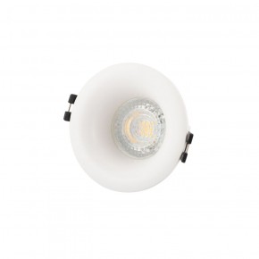 DK3024-WH Встраиваемый светильник, IP 20, 10 Вт, GU5.3, LED, белый, пластик в Ноябрьске - noyabrsk.ok-mebel.com | фото 1