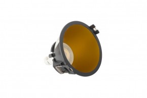 DK3026-BG Встраиваемый светильник, IP 20, 10 Вт, GU5.3, LED, черный/золотой, пластик в Ноябрьске - noyabrsk.ok-mebel.com | фото 5