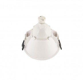 DK3026-WG Встраиваемый светильник, IP 20, 10 Вт, GU5.3, LED, белый/золотой, пластик в Ноябрьске - noyabrsk.ok-mebel.com | фото 3