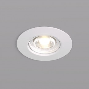 DK3028-WH Встраиваемый светильник, IP 20, 10 Вт, GU5.3, LED, белый, пластик в Ноябрьске - noyabrsk.ok-mebel.com | фото