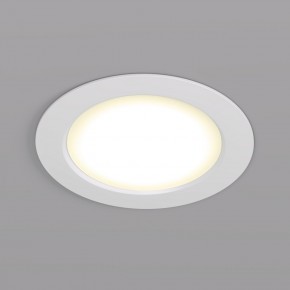 DK3048-WH Встраиваемый светильник, IP 20, 7Вт, LED, белый, пластик в Ноябрьске - noyabrsk.ok-mebel.com | фото