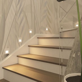 DK3050-WH Светильник встраиваемый в стену, IP 20, LED 3000, 1 Вт, белый, пластик в Ноябрьске - noyabrsk.ok-mebel.com | фото 9
