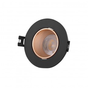DK3061-BBR Встраиваемый светильник, IP 20, 10 Вт, GU5.3, LED, черный/бронзовый, пластик в Ноябрьске - noyabrsk.ok-mebel.com | фото 1