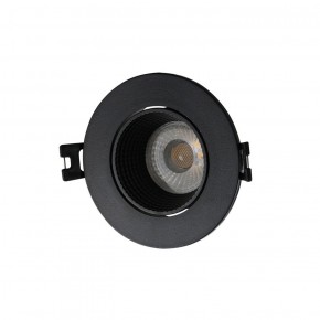 DK3061-BK Встраиваемый светильник, IP 20, 10 Вт, GU5.3, LED, черный/черный, пластик в Ноябрьске - noyabrsk.ok-mebel.com | фото