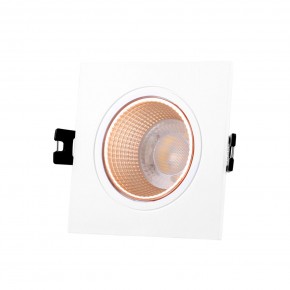 DK3071-WBR Встраиваемый светильник, IP 20, 10 Вт, GU5.3, LED, белый/бронзовый, пластик в Ноябрьске - noyabrsk.ok-mebel.com | фото