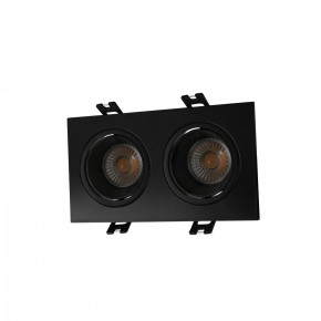 DK3072-BK Встраиваемый светильник, IP 20, 10 Вт, GU5.3, LED, черный/черный, пластик в Ноябрьске - noyabrsk.ok-mebel.com | фото