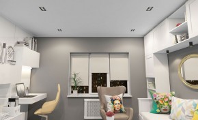 DK3072-BK+WH Встраиваемый светильник, IP 20, 10 Вт, GU5.3, LED, черный/белый, пластик в Ноябрьске - noyabrsk.ok-mebel.com | фото 2