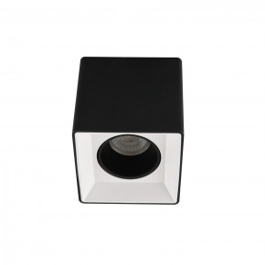 DK3080-BW+BK Светильник накладной IP 20, 10 Вт, GU5.3, LED, черно-белый/черный, пластик в Ноябрьске - noyabrsk.ok-mebel.com | фото