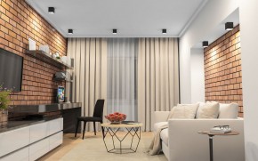 DK3080-BW+BK Светильник накладной IP 20, 10 Вт, GU5.3, LED, черно-белый/черный, пластик в Ноябрьске - noyabrsk.ok-mebel.com | фото 2