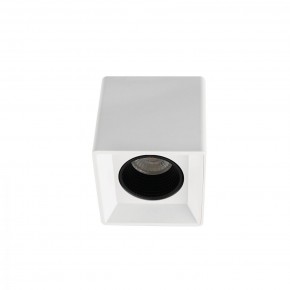 DK3080-WH+BK Светильник накладной IP 20, 10 Вт, GU5.3, LED, белый/черный, пластик в Ноябрьске - noyabrsk.ok-mebel.com | фото