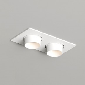 DK3122-WH Встраиваемый светильник, IP20, до 15 Вт, LED, GU5,3, белый, пластик в Ноябрьске - noyabrsk.ok-mebel.com | фото