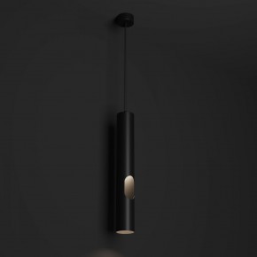 DK4045-BK Подвесной светильник, с декоративным вырезом, IP 20, до 15 Вт, LED, GU10, черный, алюминий в Ноябрьске - noyabrsk.ok-mebel.com | фото 2