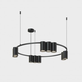 DK4065-BK Подвесной светильник ORBIT, IP20, 10xGU10 LED до 15 Вт, черный матовый, алюминий в Ноябрьске - noyabrsk.ok-mebel.com | фото