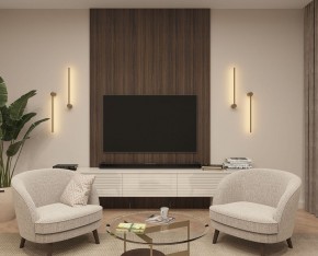 DK5010-SG Бра 600 мм, 3000К, IP20, 5 Вт, матовое золото в Ноябрьске - noyabrsk.ok-mebel.com | фото 5
